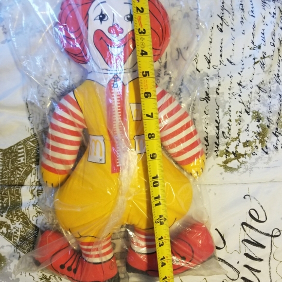 1970's Ronald Mcdonald plush 16" - Picture 1 of 4